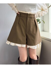 【SALE／78%OFF】【w closet】レイヤードショートパンツ PAL GROUP OUTLET パル グループ アウトレット パンツ その他のパンツ カーキグリーン【RBA_E】[Rakuten Fashion]