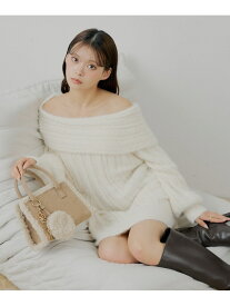 【SALE／86%OFF】【Chico】前後2wayシャギーオフショルミニワンピース PAL GROUP OUTLET パル グループ アウトレット ワンピース・ドレス その他のワンピース・ドレス ホワイト ブラウン ピンク【RBA_E】[Rakuten Fashion]