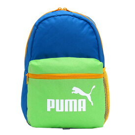 キッズ リュック 男の子 PUMA プーマ 女の子 リュックサック 人気 ジュニア ジュニアバッグ 通学 通園 幼稚園 小学生 B5 13L ブラック 黒 バッグ カバン 年少 年長 年中 入園 小学校 低学年 遠足 子ども かわいい キッズ用 フェイズ スモール F078237