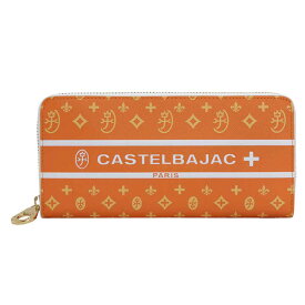 カステルバジャック 財布 CASTELBAJAC メンズ レディース Bijoux ビジュー 長財布 ウォレット ロングウォレット ジッパー財布 牛革 革 革財布 男女兼用 本革 お財布 おしゃれ ビジネス 黒 ブラック 仕事 通勤 上質 ギフト プレゼント 就職祝い 【CPT】 97605