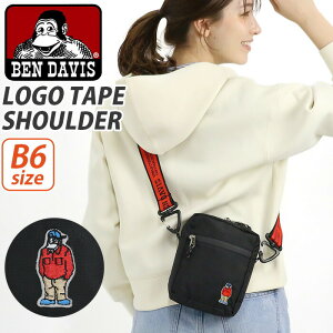 �V�����_�[�o�b�O �x���f�C�r�X BEN DAVIS �~�j�V�����_�[ �|�[�` LOGO TAPE SHOULDER �V�����_�[ ���|�� �ȂȂߊ|�� B6 �y�� �R���p�N�g�V�����_�[ �~�j ������ �T�u�o�b�O ���f�B�[�X �����Y �w�� 