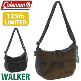 ショルダーバッグ コールマン Coleman 125TH リミテッド 限定仕様 限定モデル 2025 秋冬 新作 認定販売店 ウォーカー バナナショルダー ショルダー 斜め掛け 肩掛け バッグ かばん メンズ レディース サブバッグ 散歩 アウトドア シンプル B5 2234392 2234397