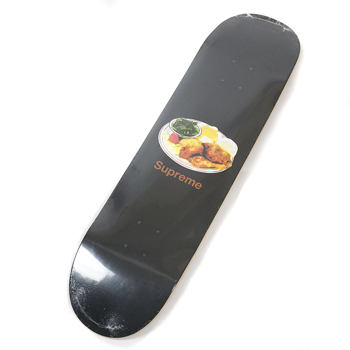 Supreme シュプリームChicken Dinner 豪華な 爆買い送料無料 Skateboard チキン ディナー スケートボード デッキBlack 国内正規品 中古 黒2018SS ブラック 新古品