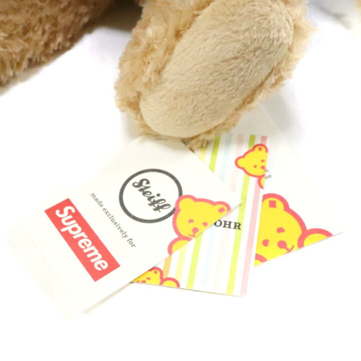 楽天市場】Supreme x Steiff / シュプリーム シュタイフBear / ティ  