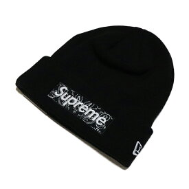 Supreme × New Era / シュプリーム ニューエラbandana Box Logo Beanie / バンダナ ボックス ロゴ ビーニーBlack / ブラック 黒2019AW 正規品 新古品【中古】