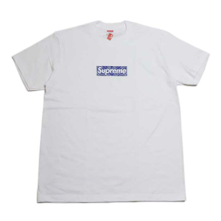 楽天市場 Supreme シュプリームbandana Box Logo Tee バンダナ ボックス ロゴ Tシャツwhite ホワイト 白19aw 国内正規品 新古品 中古 Palm Nut