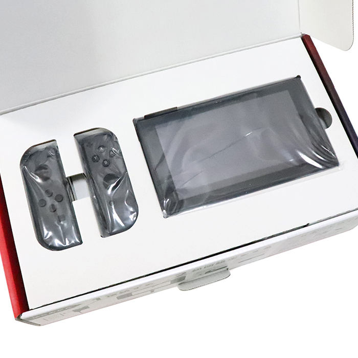 【新型】 Nintendo Switch / ニンテンドー スイッチ 本体GREY / グレー2019年8月発売モデル バッテリー強化版任天堂  ニンテンドースイッチ 国内正規品 未使用 新古品【中古】 | PALM　NUT