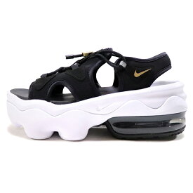 NIKE / ナイキWMNS AIR MAX KOKO SANDAL /ウィメンズ エアマックス ココ サンダルBLACK/METALLIC GOLD-ANTHRACITE 【CI8798-002】正規品 厚底 白 黒 新古品【中古】