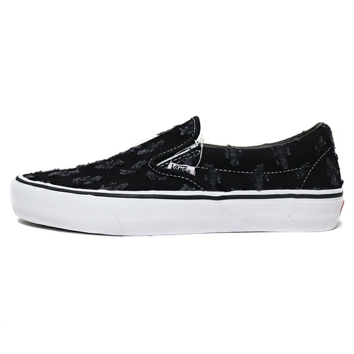楽天市場 Supreme Vans シュプリーム バンズhole Punch Denim Slip On Pro ホール パンチ デニム スリッポン プロblack ブラック 黒ss 国内正規品 新古品 中古 Palm Nut