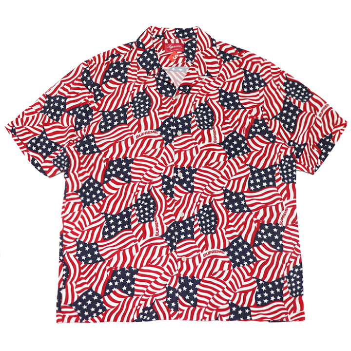 楽天市場】Supreme / シュプリームFlags Rayon S/S Shirt / フラッグス 