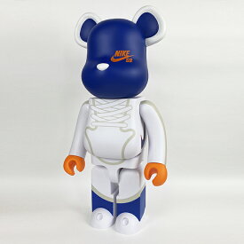 MEDICOM TOY /メディコムトイBE@RBRICK NIKE SB / ベアブリック ナイキ エスビーWHITEホワイト 白2018 1000％ 国内正規品 新古品 【中古】