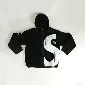 Supreme x THE NORTH FACE /シュプリーム ザ ノースフェイスS Logo Hooded Fleece Jacket /Sロゴ フーディ フリース ジャケット Black / ブラック 黒2020FW 正規品 新古品【中古】
