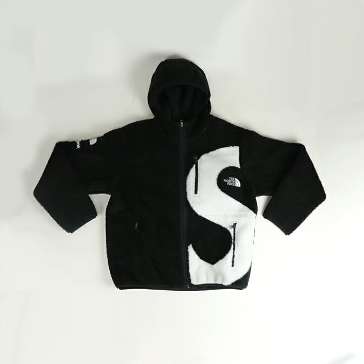Supreme x THE NORTH FACE /シュプリーム ザ ノースフェイスS Logo Hooded Fleece Jacket Sロゴ フーディ フリース ジャケット Black ブラック 黒2020FW 正規品 新古品【中古】 PALM NUT