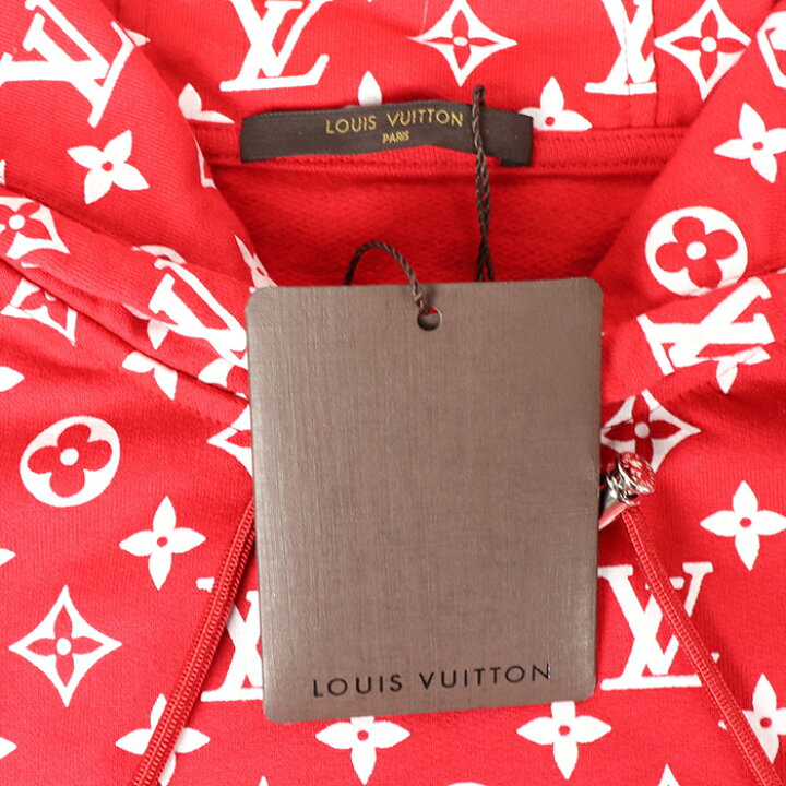 LOUIS VUITTON x SUPREME BOX LOGO HOODIE RED SS17 - Bolso Cabás Louis Vuitton  Montaigne en lona Monogram revestida marrón y cuero natural -  HotelomegaShops