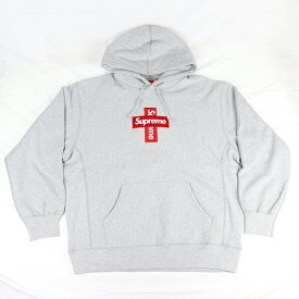 Supreme /シュプリームCross Box Logo Hooded Sweatshirt /クロス ボックスロゴ フーデッド スウェットシャツ パーカーHeather Grey / ヘザー グレー 灰2020FW 国内正規品 新古品【中古】