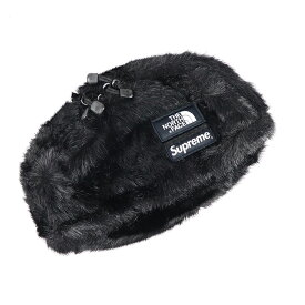 Supreme x THE NORTH FACE /シュプリーム ザ ノースフェイスFaux Fur Waist Bag / フォックス ファー ウエスト バッグ BLACK / ブラック 黒2020FW 正規品 新古品【中古】