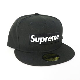 Supreme × New Era /シュプリーム × ニュー エラChampions Box Logo Cap / チャンピオンズ ボックス ロゴ キャップBlack / ブラック 黒2021SS 正規品 新古品【中古】