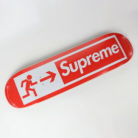 Supreme Exit Skateboard Deck Red / シュプリーム エグジット スケートボード　デッキ レッド 赤 2021SS 国内正規品 新古品【中古】