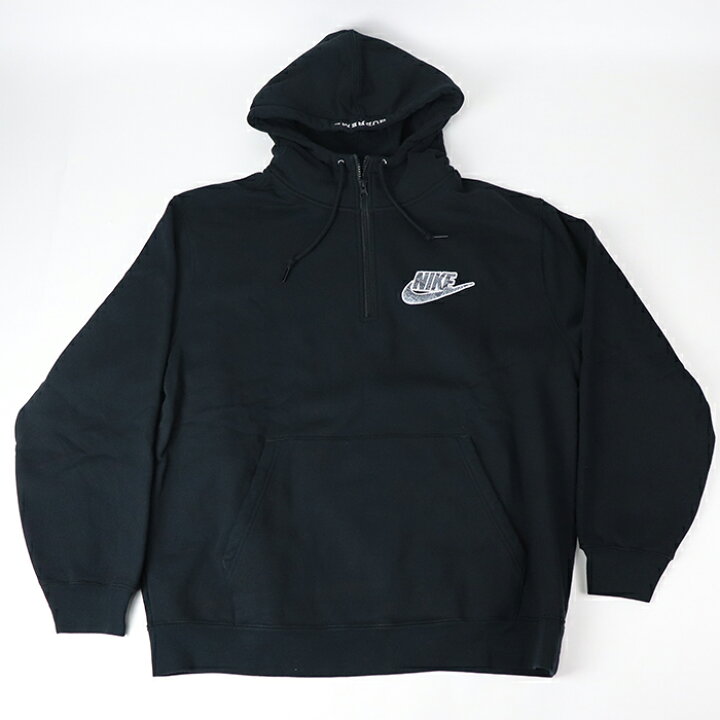 楽天市場】Supreme Nike Half Zip Hooded Sweatshirt Black  