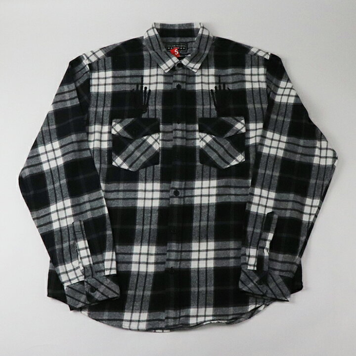 楽天市場】Supreme HYSTERIC GLAMOUR Plaid Flannel Shirt Black  