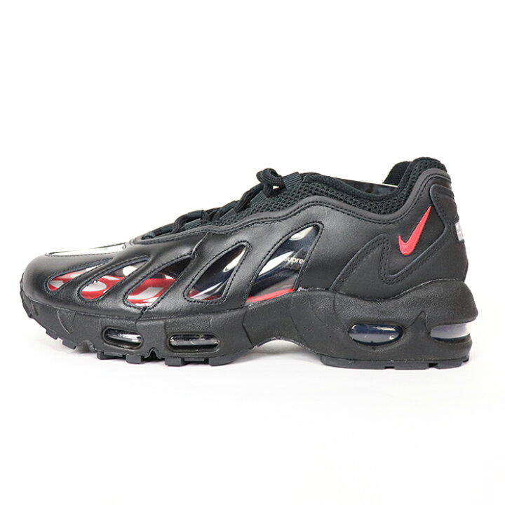 楽天市場 21 Supreme Nike Air Max 96 Black シュプリーム ナイキ エア マックス 96 ブラック Cv7652 002 21 正規品 新古品 中古 Palm Nut