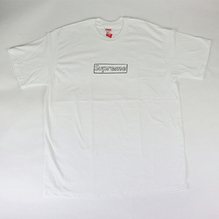 楽天市場】2021SS Supreme / シュプリームKAWS Chalk Logo Tee White  