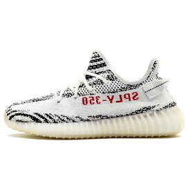 adidas Originals by KANYE WEST / アディダス オリジナル カニエ ウェストYeezy Boost 350 V2 Zebra / イージー ブースト スプレイ ゼブラWHITE/CORE BLACK / ホワイト コアブラック【CP9654】 正規品 新古品【中古】