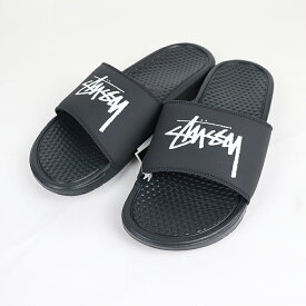 STUSSY x NIKE / ステューシー ナイキBENASSI Slide Sandals / スライド サンダルBlack / ブラック 黒【CW2787-001】stussy2020正規品 新古品【中古】