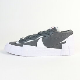 2021 Sacai × Nike Blazer Low "Iron Grey" /サカイ × ナイキ ブレーザー ロー アイアングレーIron Grey/White / アイアングレー ホワイト 黒【DD1877-002】正規品 新古品【中古】
