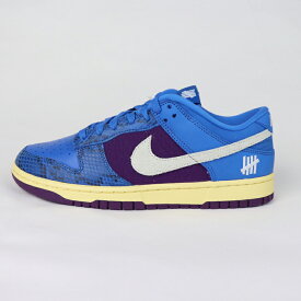 2021 Nike x UNDEFEATED DUNK LOW SP/UNDFTD "DUNK vs AF1" /ナイキ アンディフィーテッド ダンク ローRoyal/Purple/White / ロイヤル パープル ホワイト 青【DH6508-400】 国内正規品 新古品 【中古】