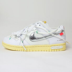 Off-White × Nike Dunk Low The 50 Collection 1 of 50 / オフホワイト × ナイキ ダンク ロー ザ 50 コレクション 1 of 50【DM1602-127】 正規品 新古品【中古】