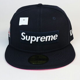 2021FW Supreme / シュプリームNo Comp Box Logo New Era /ノー コンプ ボックス ロゴ ニュー エラNavy / ネイビー2021AW 正規品 新古品【中古】