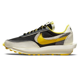 NIKE × sacai × UNDERCOVER /ナイキ サカイ アンダーカバーLD Waffle "Black and Bright Citron" /LD ワッフル ブラック アンド ブライトシトロンBlack/Sail-Dark Grey-Bright Citron【DJ4877-001】 2021 正規品 新古品【中古】