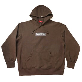 Supreme /シュプリームBox Logo Hooded Sweatshirt /ボックスロゴ フーデッド スウェットシャツ パーカー Dark Brown / ダークブラウン2021AW 国内正規品 新古品【中古】