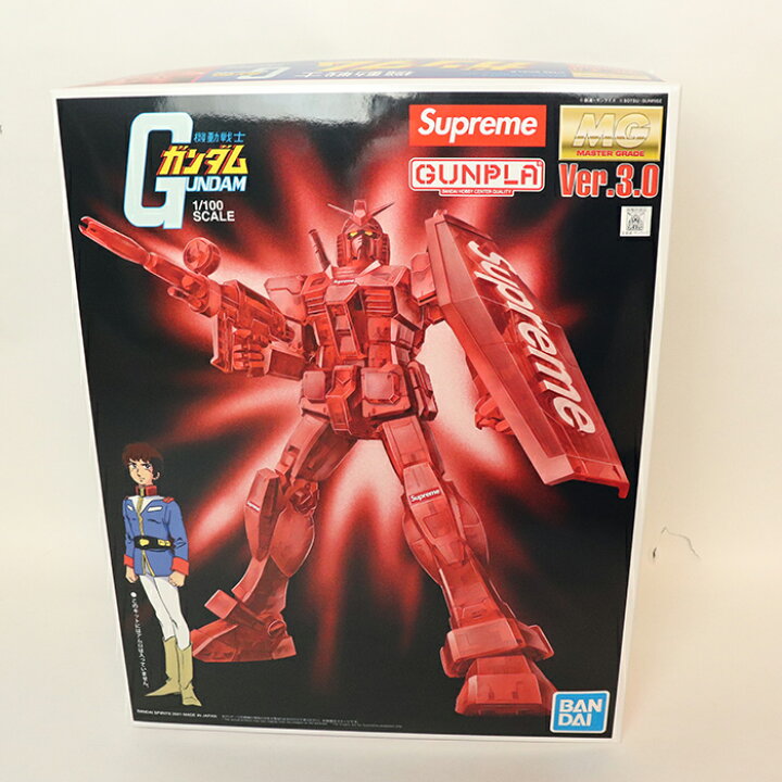 楽天市場】Supreme / シュプリームMG 1/100 RX-78-2 GUNDAM Ver.3.0  