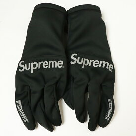 Supreme / シュプリームWINDSTOPPER Gloves /ウィンドストッパー グローブス 手袋Black / ブラック 黒2021AW 国内正規品 新古品【中古】