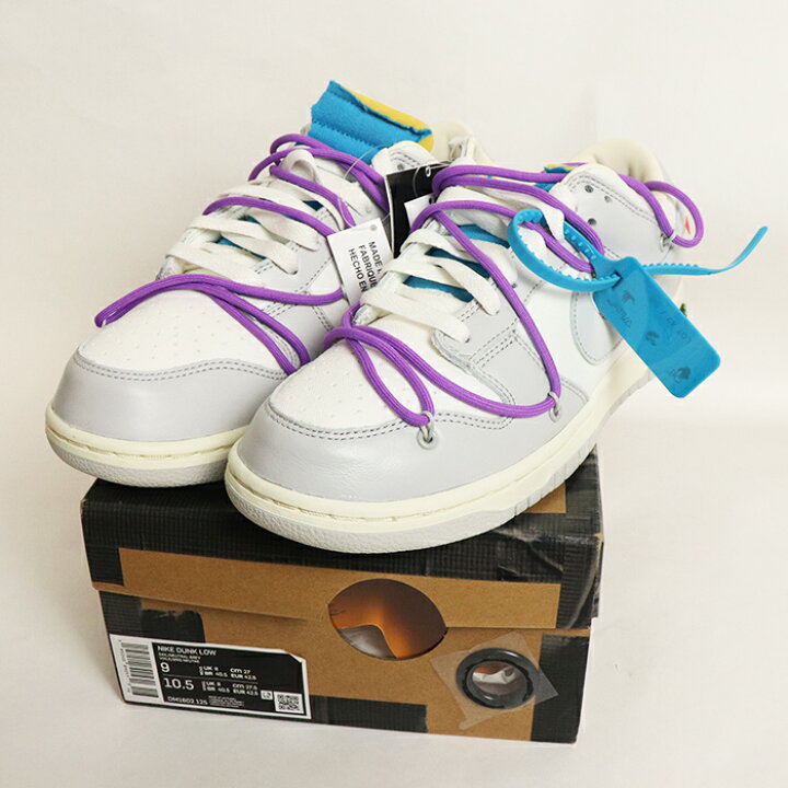 楽天市場】Off-White × Nike / オフホワイト ナイキDunk Low The 50 