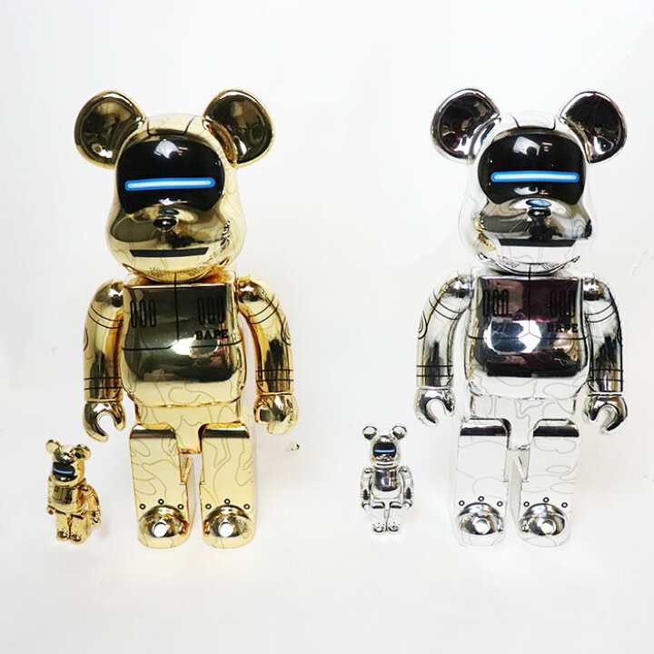 BE@RBRICK SORAYAMA × 2G Gold Ver. 100％ & 400％ ソラヤマ  