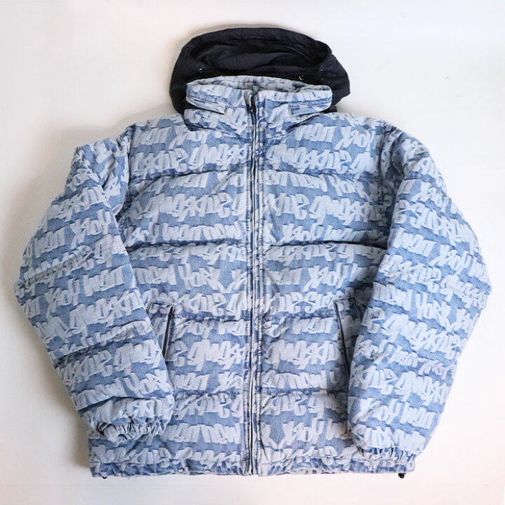 楽天市場】Supreme / シュプリーム Fat Tip Jacquard Denim Puffer  