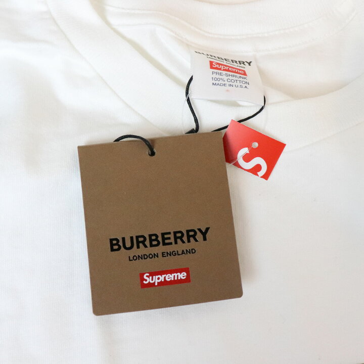 楽天市場】2022SS Supreme × Burberry /シュプリーム × バーバリーBox 