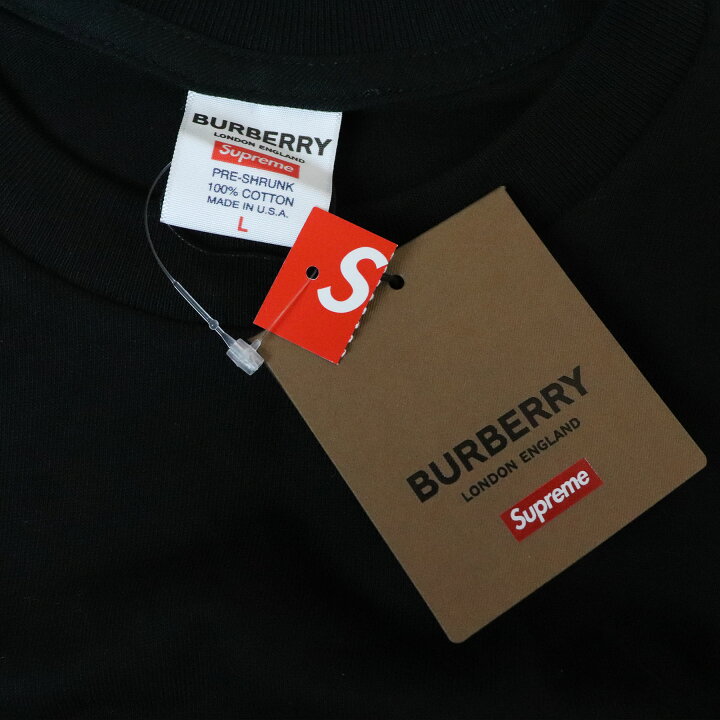 楽天市場】2022SS Supreme × Burberry /シュプリーム × バーバリーBox 