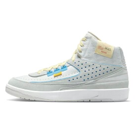 2022 NIKE × UNION / ナイキ ユニオンAir Jordan 2 Retro SP /エアジョーダン 2 レトロGrey Fog/Siren Red-Light Smoke Grey /グレーフォグ サイレンレッド ライト スモーク グレー【DN3802-001】正規品 新古品【中古】