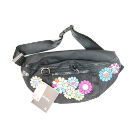 New Era × 村上隆 / ニューエラWaist Bag Takashi Murakami Flower /ウエストバッグ タカシムラカミ フラワーBlack / ブラック 黒2022 正規品 新古品【中古】