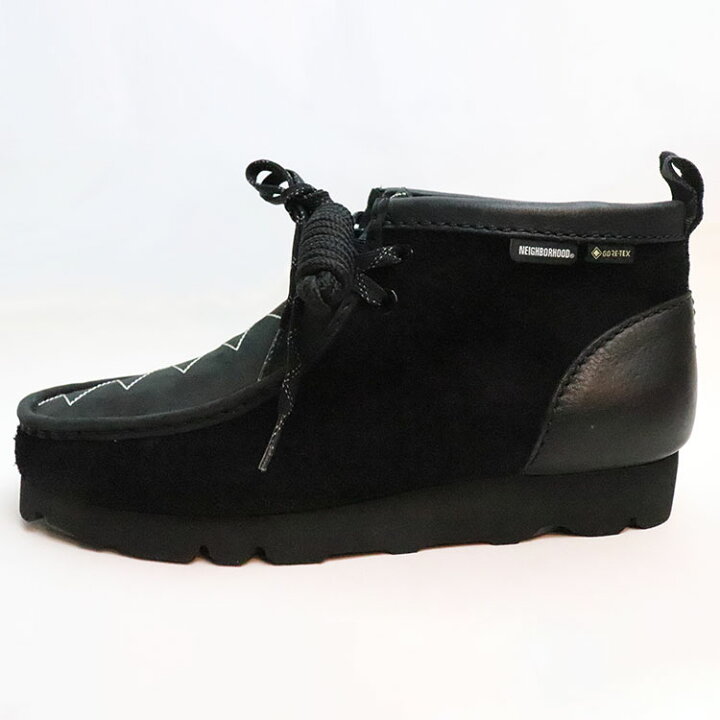 Clarks Originals Wallabee Boots Gore-Tex Neighborhood Black Men's -  221CLCLN-FW01 - US