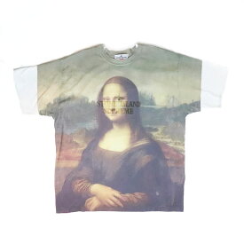 2022SS Supreme × Stone Island シュプリーム × ストーンアイランド S/S Top / ショートスリーブ トップ Tシャツ Tee"Mona Lisa" / モナリザ 国内正規品 新古品【中古】