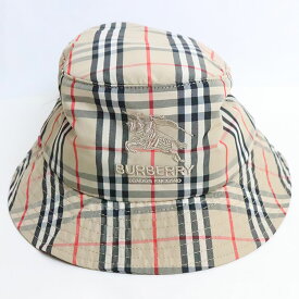 2022SS Supreme × Burberry / シュプリーム × バーバリーCrusher / クラッシャー ハットBeige / ベージュ正規品 新古品【中古】