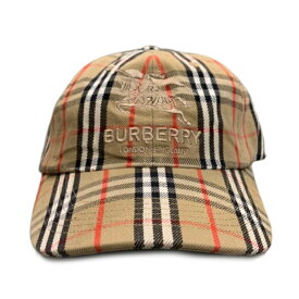 2022SS Supreme × Burberry /シュプリーム × バーバリーDenim 6-Panel / デニム 6パネル Cap キャップBeige / ベージュ正規品 新古品【中古】