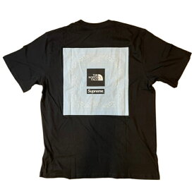 Supreme x THE NORTH FACE /シュプリーム ザ ノースフェイスBandana Tee / バンダナ TシャツBlack / ブラック 黒2022SS 正規品 新古品【中古】