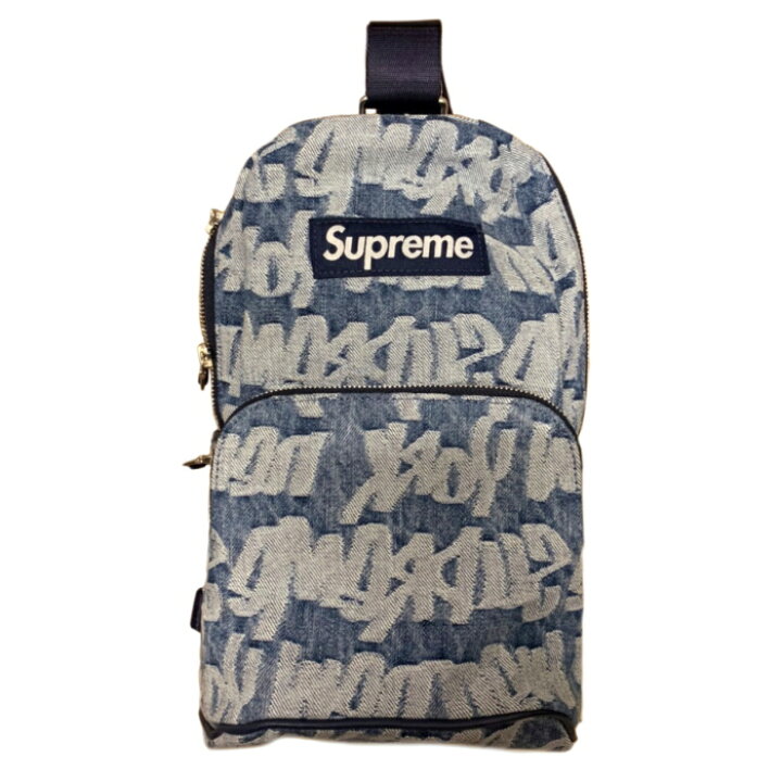 楽天市場】Supreme / シュプリームFat Tip Jacquard Denim Sling Bag  