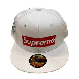 2022FW Supreme / シュプリームMoney Box Logo New Era /マネー ボックスロゴ ニューエラ Cap キャップWhite / ホワイト 白2022AW 国内正規品 新古品【中古】